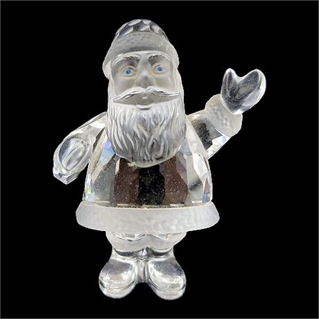 Swarovski Crystal Miniature Santa Figurine
