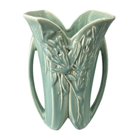 Nelson McCoy Butterfly Handled Vase