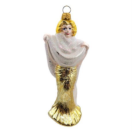 "Marilyn Monroe" Kurt S. Adler Polonaise Collection Blown Glass Ornament