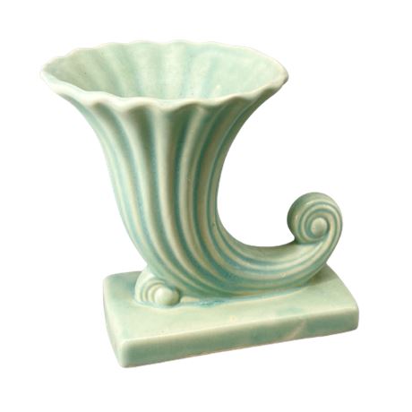 McCoy Pottery Cornucopia Vase
