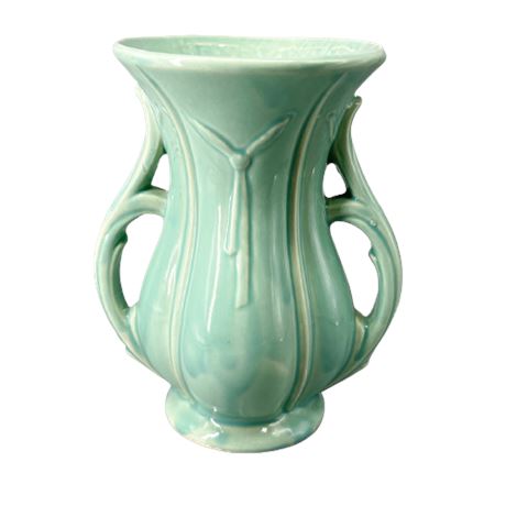 McCoy Pottery Knot Tie Urn Vase