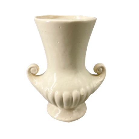 McCoy Pottery Ribbed Urn Vase