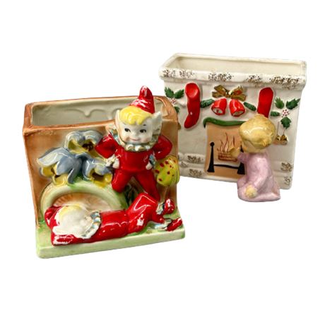 Japanese Ceramic Holiday Planters