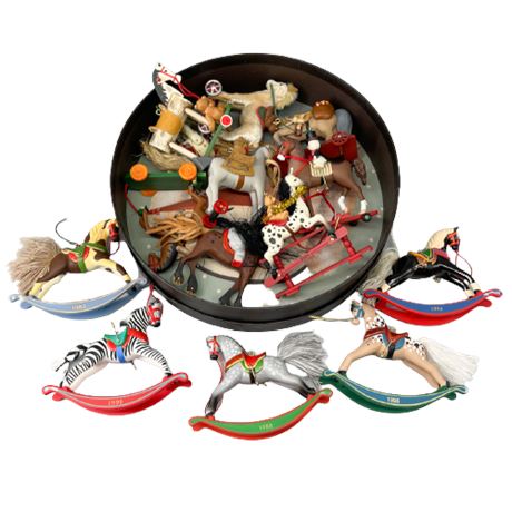 Hallmark Keepsake Horse Ornament Lot