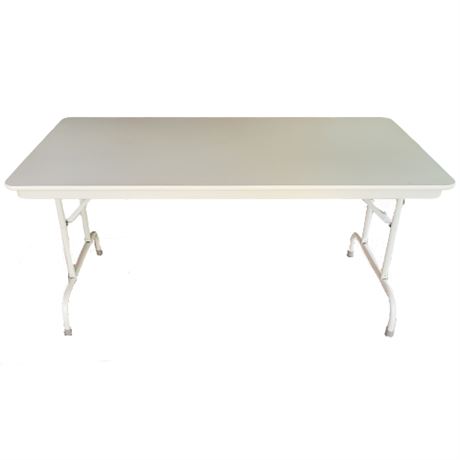 White Folding Table