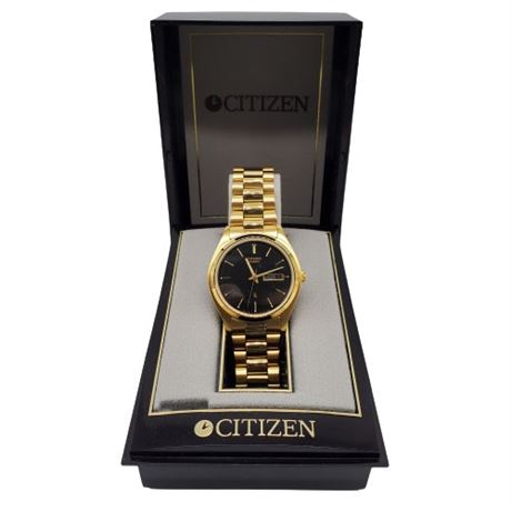 Vintage Citizen Men's Fighting Bracelet Wristwatch