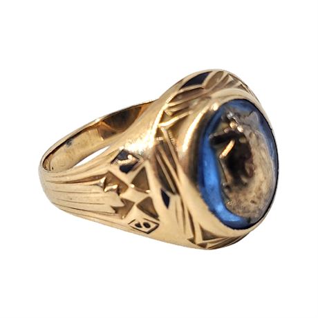 Vintage Jostens 10K Gold Ladies 1942 Class Ring