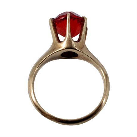 Antique 14K Gold Paste Ring
