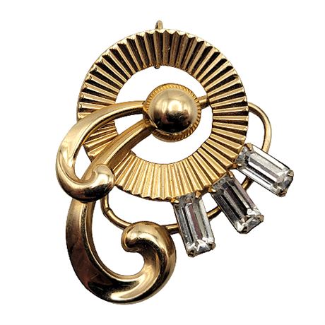 VanDell Gold Filled Rhinestone Pendant
