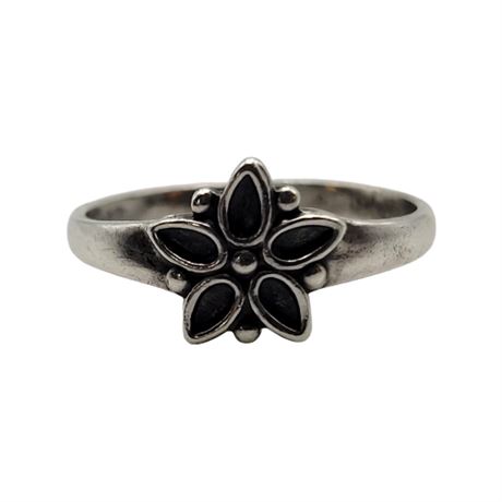 Sterling Silver Blossom Ring