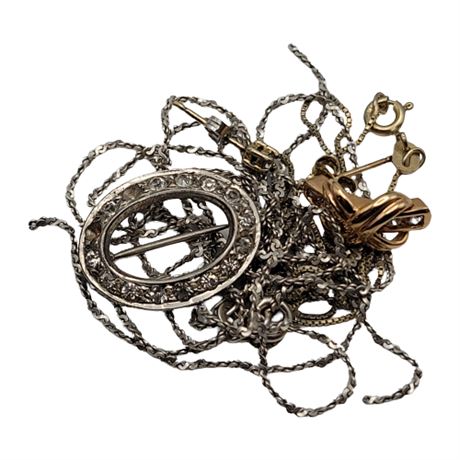 Sterling Silver Scrap Lot