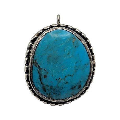 Sterling Silver Turquoise Pendant