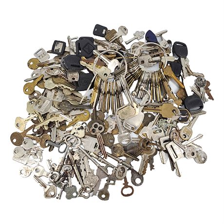 Large Key Collection - Over 4 Pounds