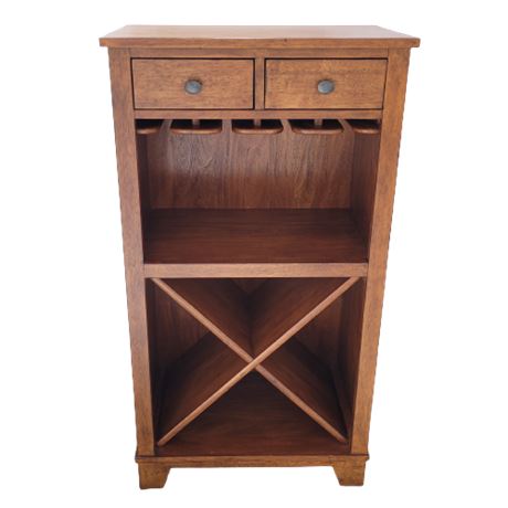 Ethan Allen Wine Cabinet