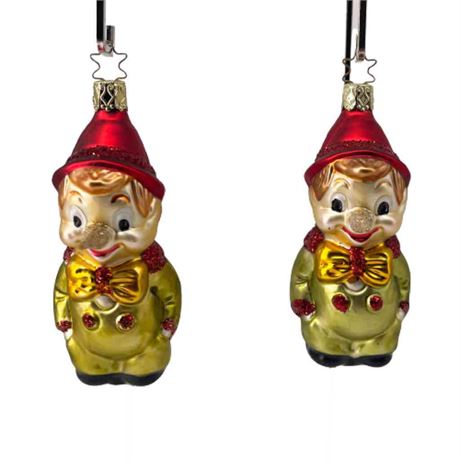 Old World Christmas Inge-Glas "Pinocchio" Glass Ornaments