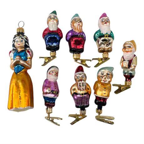 Christopher Radko Disney "Snow White & the Seven Dwarves" Ornament Set
