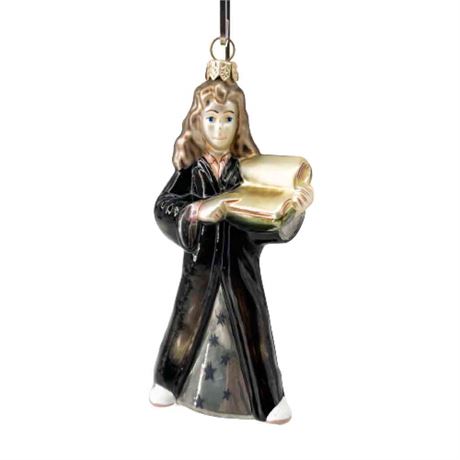 Kurt Adler Polonaise "Hermione Granger" Glass Ornament