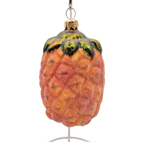 Christopher Radko "Pineapple" Glass Ornament