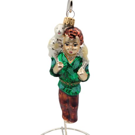 Christopher Radko Nativity "Shepherd's Prayer" Glass Ornament
