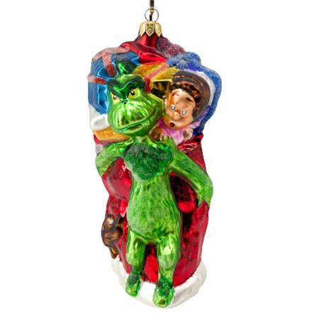 Christopher Radko "The Grinch" Glass Ornament