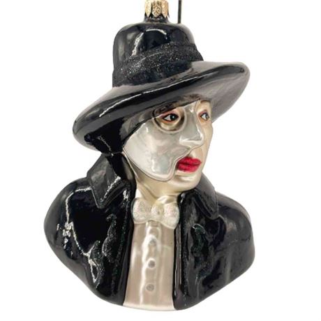 Kurt Adler Polonaise "Phantom of the Opera" Glass Ornament