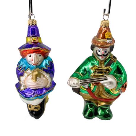 Polonaise The Wizard of Oz Glass Ornament Set
