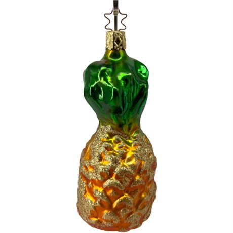 Old World Christmas "Pineapple" Glass Ornament