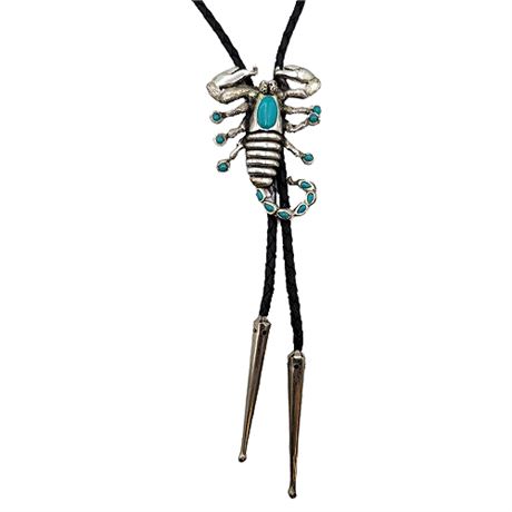1970s Sancrest R. Scorpion Bolo Tie