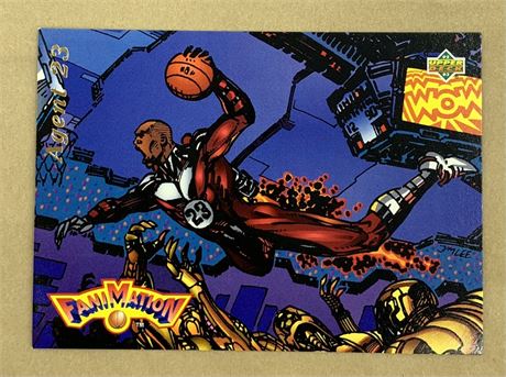 1993 UD Michael Jordan 506 Fanimation Agent 23 Basketball Trade Card