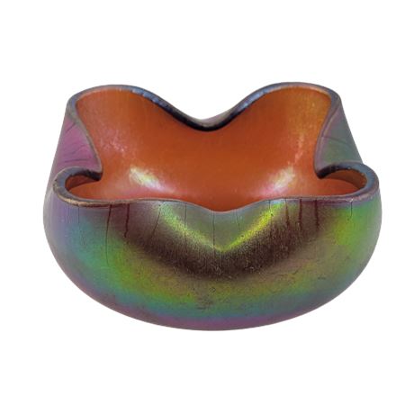 Imperial Carnival Art Glass Candy Dish