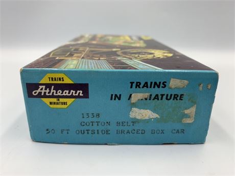 Athearn HO Scale Cotton Belt 50’ Box Car Train Car