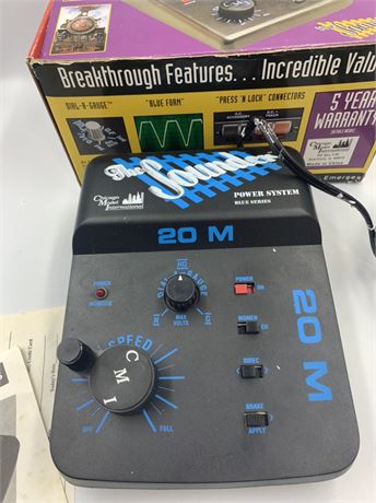 The Sounder 20 VA Power Pack System for Model Railroad Trains