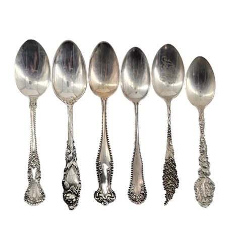 Sterling Silver Spoon Lot