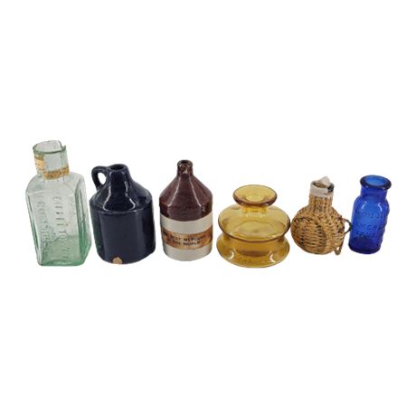 Vintage Miniature Bottle & Jug Lot