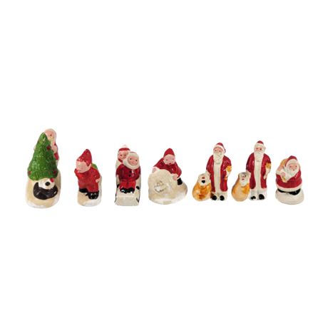 Christmas Figurine Lot