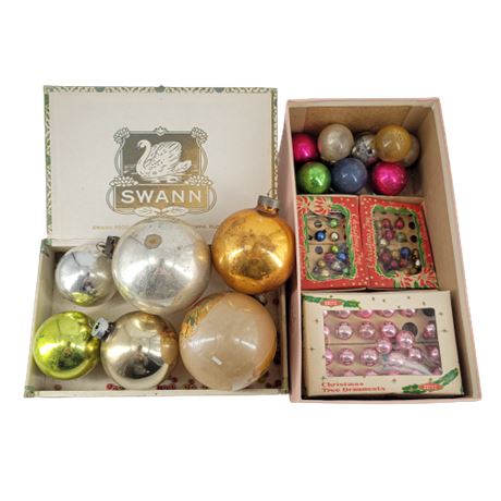 Vintage Christmas Ornament Lot