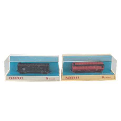 Parkway N Gauge Model Trains Set of 2