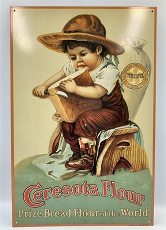 Ceresota Flour Northwestern Consolidated Milling Co Advertising Sign