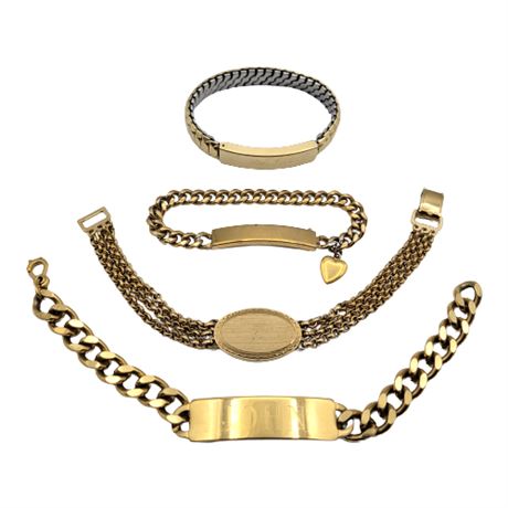 Vintage Speidel ID Bracelet Collection