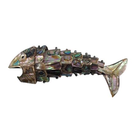 Mother of Pearl Fish Bottle Opener