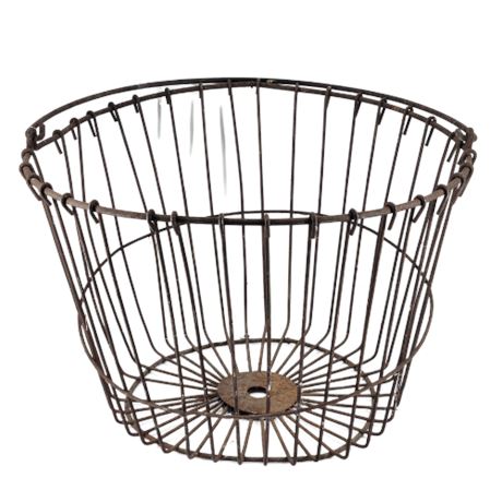 Vintage Metal Egg Basket