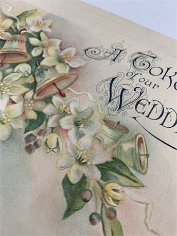 Antique 1916 Ohio Couple German Wedding Booklet with Certificate