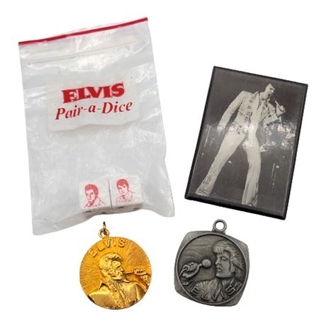 Vintage Elvis Presley Collectibles Lot