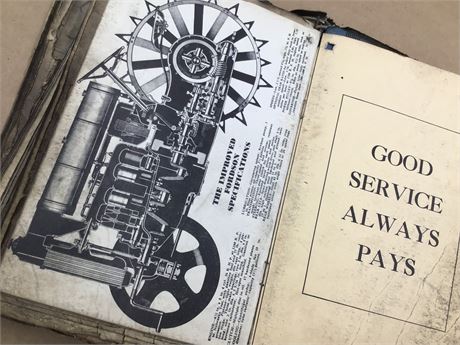 1928-1932 Ford Model A & AA, Model T,1934 Fordson Tractor Parts Service Manuals