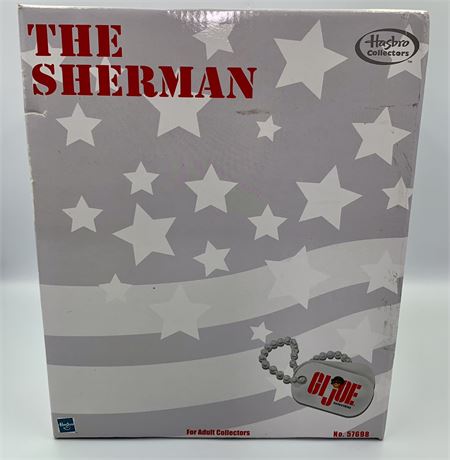 Unopened NOS GI Joe The Sherman Tank Hasbro #57698 Military Toy Collectible
