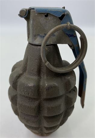 1 INERT US Military MK 2 Pineapple Hand Grenade,Army Training War Weaponry
