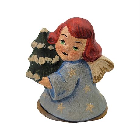 Vaillancourt Folk Art Tiny Angel with Assorted Hair Color: Redhead #9539