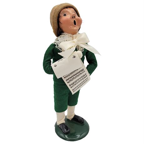 1988 Byers' Choice "The Carolers" Boy in Green