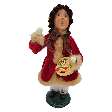 1997 Byers' Choice "The Carolers" Girl w/ Sweets