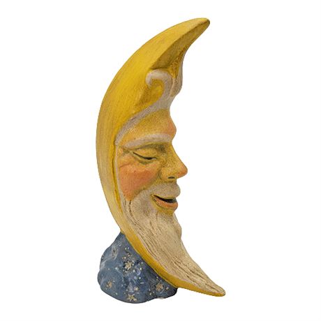Vaillancourt Folk Art Man in the Moon #9906
